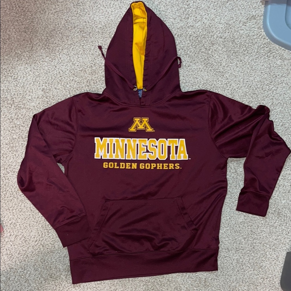 Minnesota Golden Gophers Maroon and Gold Hoodie